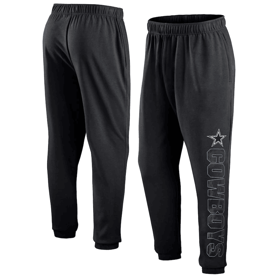 Men's Dallas Cowboys Black From Tracking Sweatpants Men's Dallas Cowboys Black From Tracking Sweatpants